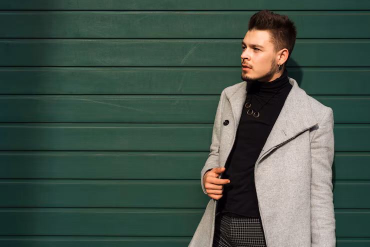 Sculpted Linen Blazer